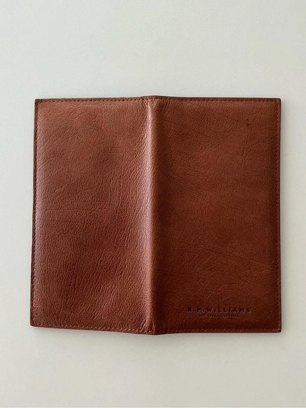 R.M. Williams Chestnut Leather Wallet